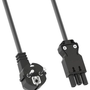 Przewód połączeniowy Bachmann 375.044 czarny 2 m