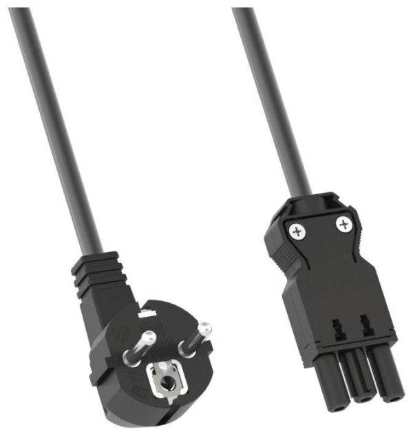 Przewód połączeniowy Bachmann 375.044 czarny 2 m