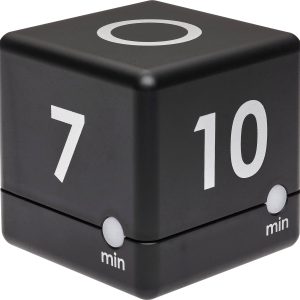 Timer TFA Dostmann Timer Cube cyfrowy czarny Timer TFA Dostmann Timer Cube cyfrowy czarny