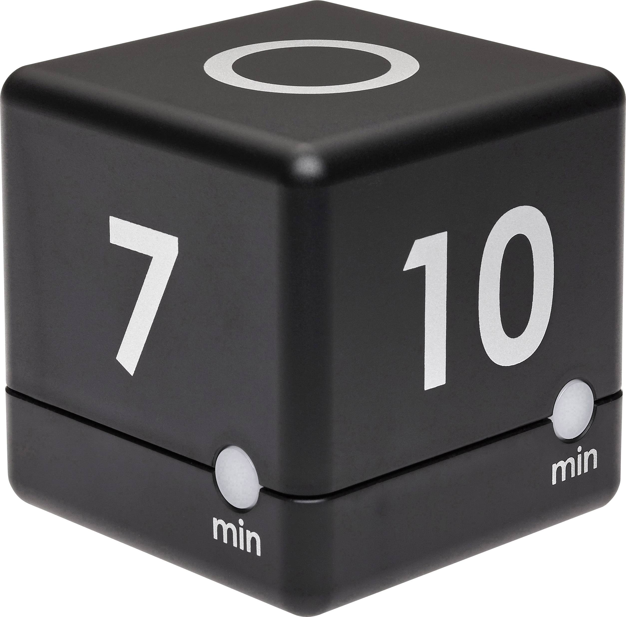 Timer TFA Dostmann Timer Cube cyfrowy czarny - obrazek 1