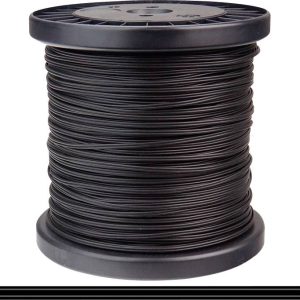 Przewód linka Donau Elektronik 218-11-100, 2 x 0.14 mm², czarny, 100 m