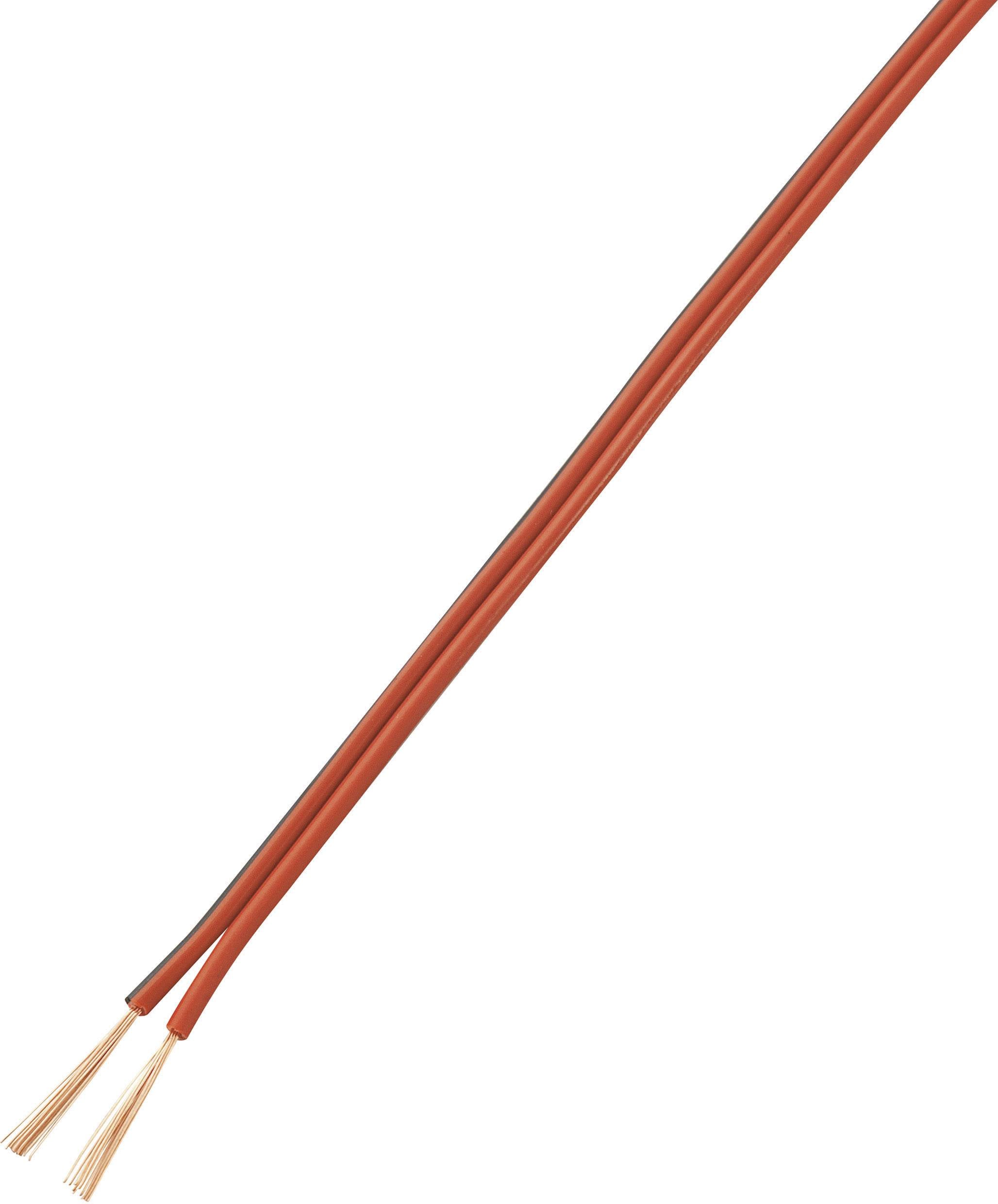 Przewód typu linka LiY-Z 2 x 0.40 mm² czerwony, czerwono-czarny 607520 20 m - obrazek 1