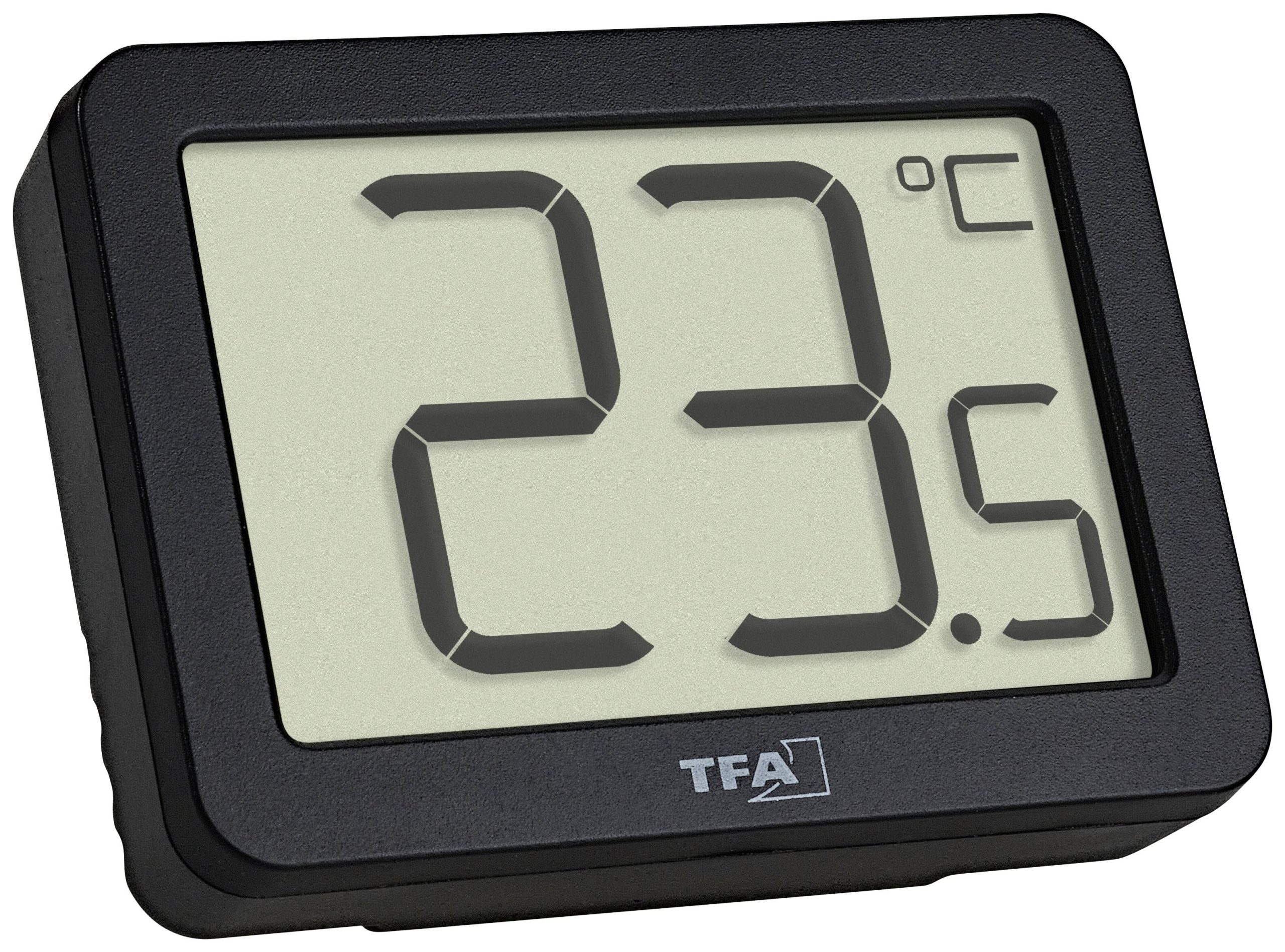TFA Dostmann Digitales Thermometer Termometr czarny 30.1065.01 - obrazek 1