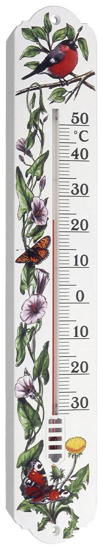 TFA Dostmann Analoges Innen-Außen-Thermometer Termometr biały, kwiecisty 12.3040.20