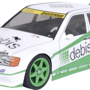Tamiya TT-01E Mercedes Benz 190E debis Zakspeed Szczotkowy 1:10 Model samochodu RC Elektryczny Tor Napęd na wszystkie ko Tamiya TT-01E Mercedes Benz 190E debis Zakspeed Szczotkowy 1:10 Model samochodu RC Elektryczny Tor Napęd na wszystkie ko