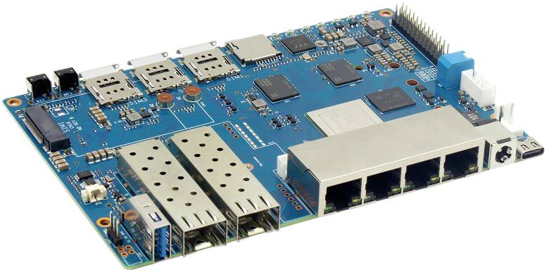 Banana Pi BPI-R4 Banana PI 4 GB 4 x 1.8 GHz - obrazek 1