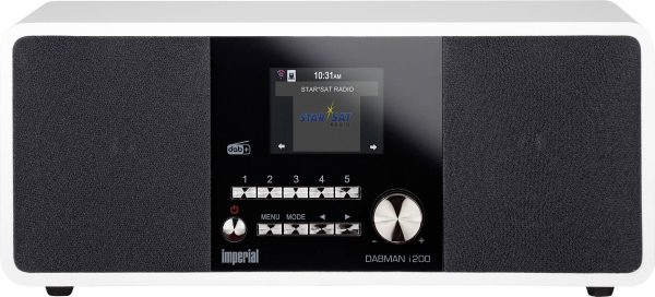 Radio internetowe Imperial Dabman i200 DAB+, fale metrowe (VHF), Internet biały