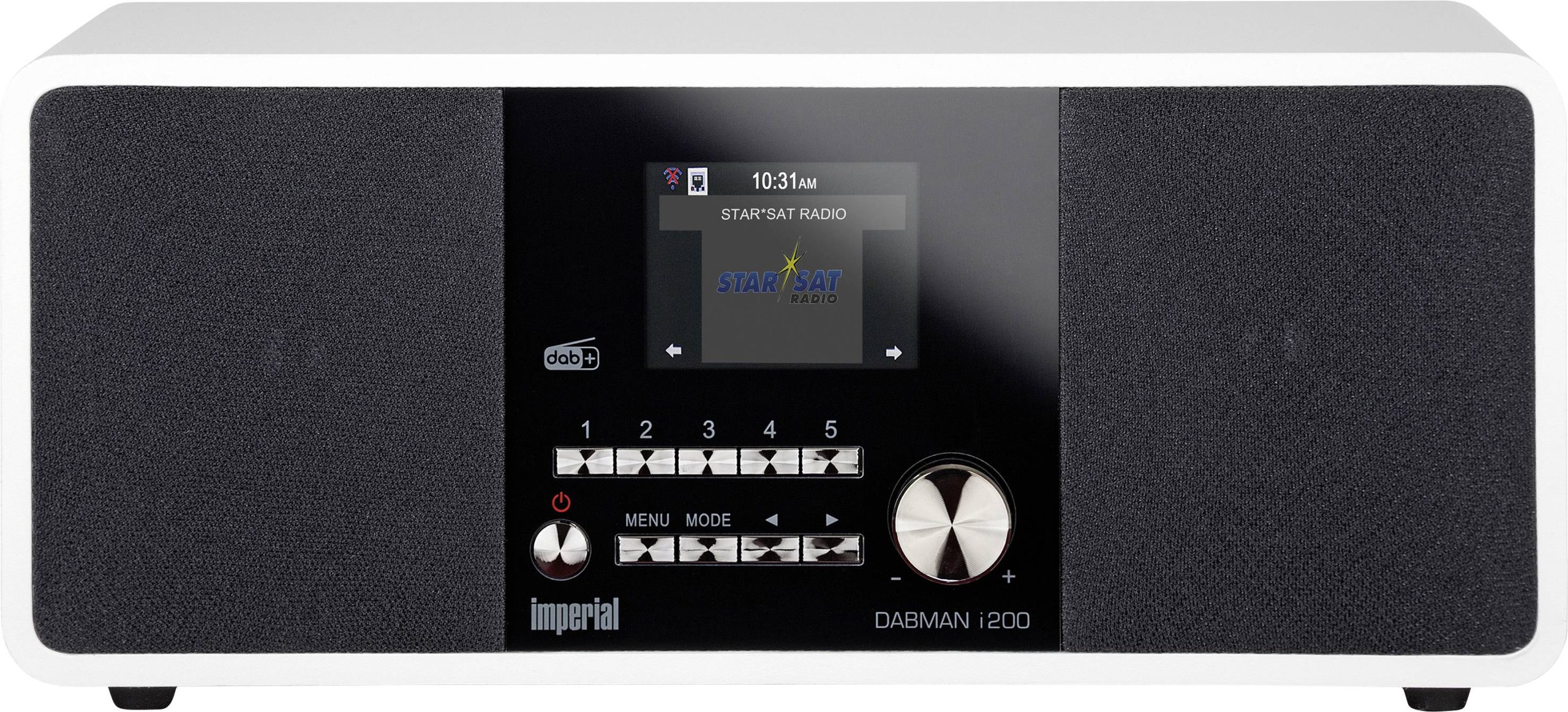 Radio internetowe Imperial Dabman i200 DAB+, fale metrowe (VHF), Internet biały - obrazek 1
