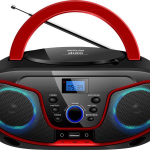 Radio-CD Silva Schneider MPC 19.4 USB fale metrowe (VHF) czarny, czerwony Radio-CD Silva Schneider MPC 19.4 USB fale metrowe (VHF) czarny, czerwony