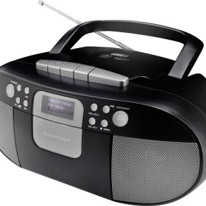 Radiomagnetofon soundmaster SCD7800SW DAB+, fale metrowe (VHF) funkcja budzika czarny Radiomagnetofon soundmaster SCD7800SW DAB+, fale metrowe (VHF) funkcja budzika czarny