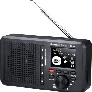 Radio Albrecht DR 86 DAB+, fale metrowe (VHF) wielokrotne ładowanie czarny Radio Albrecht DR 86 DAB+, fale metrowe (VHF) wielokrotne ładowanie czarny