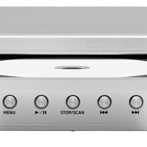Adapter radia TechniSat DIGITRADIO 143 CD DAB, DAB+, Internet, fale metrowe (VHF) z pilotem, funkcja budzika srebrny Adapter radia TechniSat DIGITRADIO 143 CD DAB, DAB+, Internet, fale metrowe (VHF) z pilotem, funkcja budzika srebrny