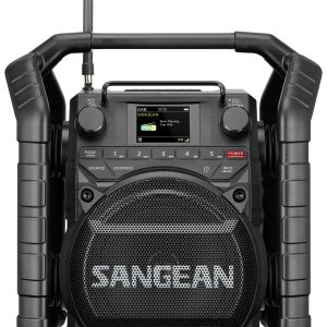 Radio na budowę Sangean U-4X DAB+, fale metrowe (VHF) wielokrotne ładowanie, wodoodporny, wstrząsoodporny, pyłoszczelny, Radio na budowę Sangean U-4X DAB+, fale metrowe (VHF) wielokrotne ładowanie, wodoodporny, wstrząsoodporny, pyłoszczelny,