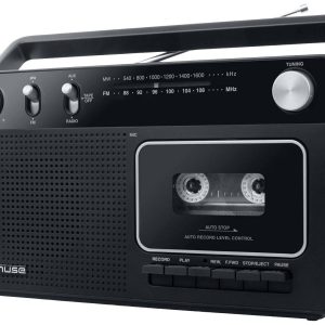Radio przenośne Muse M-152 RC fale metrowe (VHF), AM, FM czarny Radio przenośne Muse M-152 RC fale metrowe (VHF), AM, FM czarny