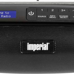 Radio outdoorowe Imperial Imperial DABMAN GO DAB+ / FM Kompaktradio Schwarz DAB+, fale metrowe (VHF), FM wielokrotne ład Radio outdoorowe Imperial Imperial DABMAN GO DAB+ / FM Kompaktradio Schwarz DAB+, fale metrowe (VHF), FM wielokrotne ład