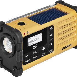 Radio outdoorowe Sangean MMR-88 DAB+ DAB+, fale metrowe (VHF) funkcja ładowania akumulatora, latarka kieszonkowa, panel Radio outdoorowe Sangean MMR-88 DAB+ DAB+, fale metrowe (VHF) funkcja ładowania akumulatora, latarka kieszonkowa, panel