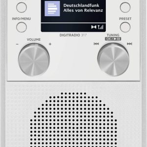 Radio TechniSat DIGITRADIO 317 DAB+, FM funkcja budzika biały Radio TechniSat DIGITRADIO 317 DAB+, FM funkcja budzika biały