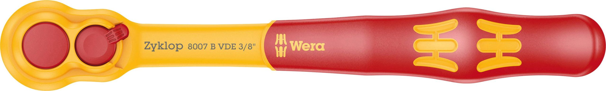Grzechotka zapadkowa Wera 8007 B VDE Zyklop 05004966001 - obrazek 1