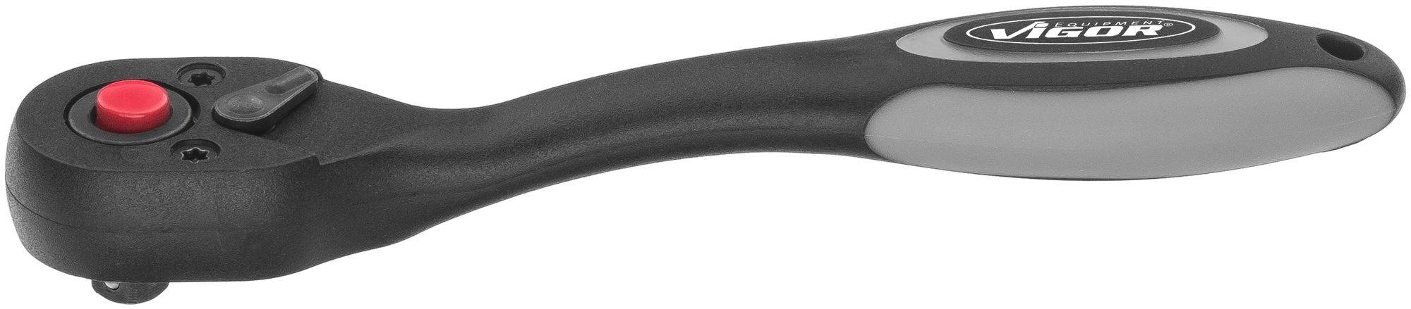 Vigor V6014 Grzechotka zapadkowa 1/4" (6,3 mm) 150 mm - obrazek 1