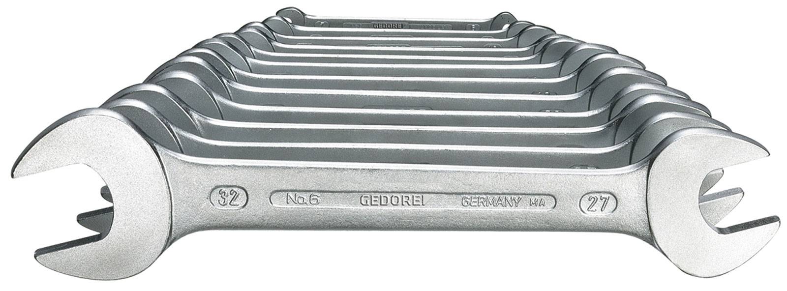 Gedore 6077890 6-120 Zestaw kluczy płaskich podwójnych 12 szt. Rozmiar klucza (metryczny) (tylko do tytułu) 6 - 32 mm - obrazek 1