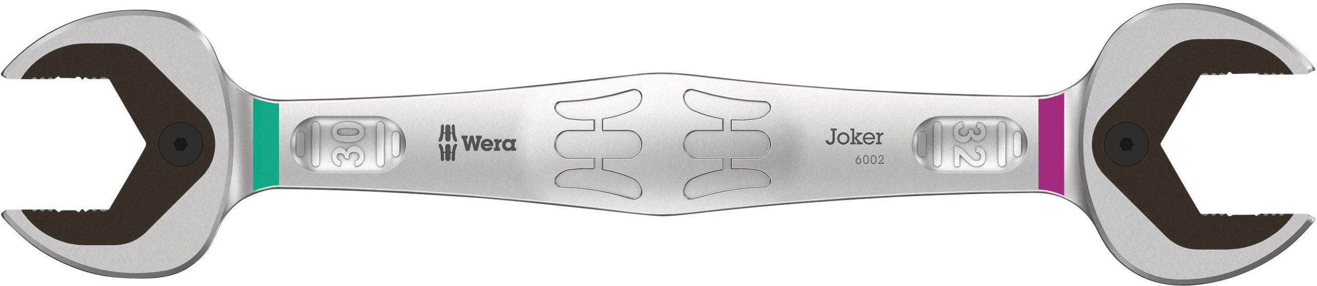 Wera 05020264001 6002 Joker Double Klucz płaski podwójny Rozmiar klucza (metryczny) (tylko do tytułu) 30 - 32 mm - obrazek 1