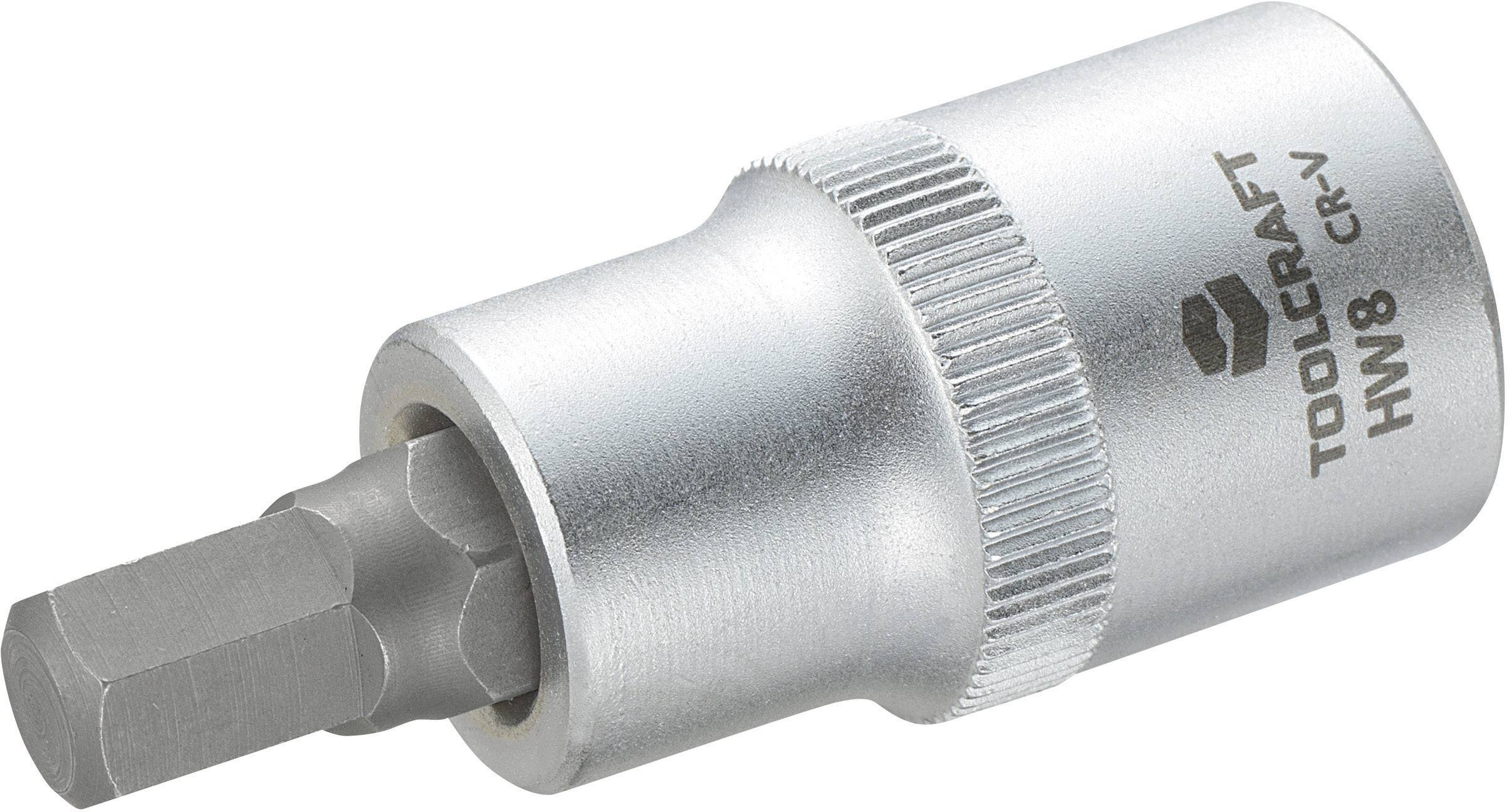 TOOLCRAFT 816158 wewnętrzny sześciokąt Nasadka trzpieniowa 8 mm 1/2" (12.5 mm) - obrazek 1