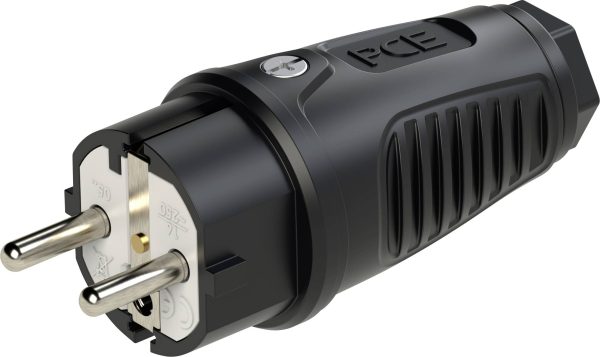 Wtyczka z uziemieniem PC Electric 0521-ss, IP54