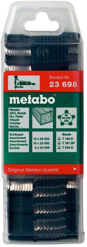 Asortyment brzeszczotów pił Metabo Metabo 623698000 1 szt.