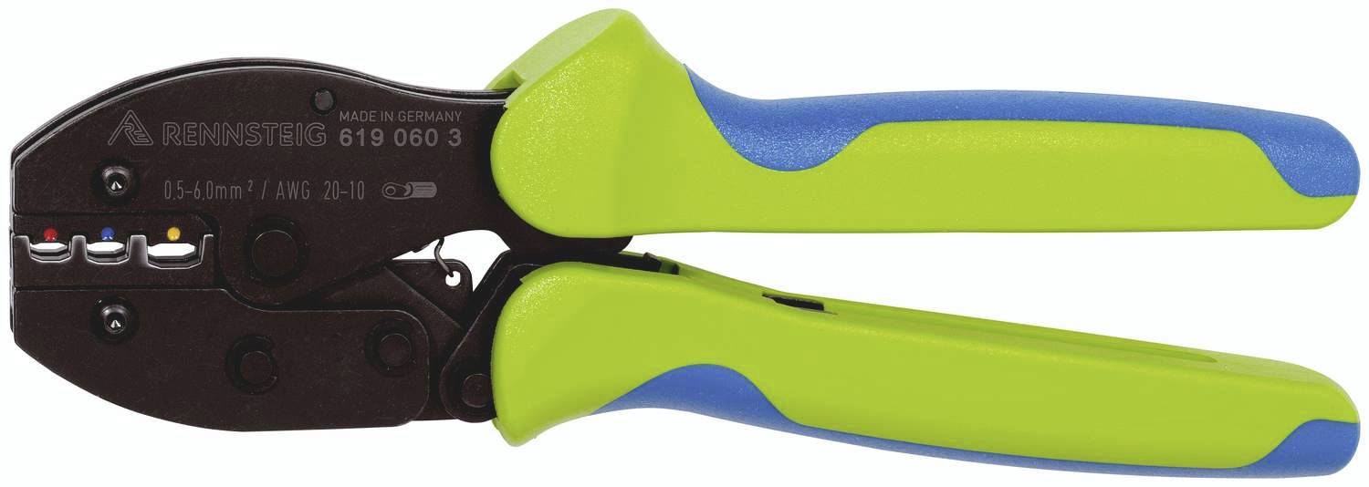 Zaciskarka Rennsteig Werkzeuge PEW9.60 619 060 3, 0.5 do 6 mm² - obrazek 1