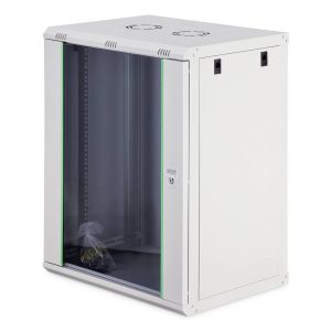 Szafa rack wisząca 19” Digitus DN-19 16-U-EC, szkło bezpieczne, stal, 16 U Szafa rack wisząca 19” Digitus DN-19 16-U-EC, szkło bezpieczne, stal, 16 U