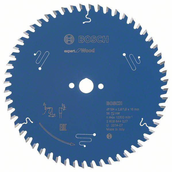Tarcza tnąca Bosch Accessories Expert for Wood 184 x 16 x 1.6 mm 1 szt.