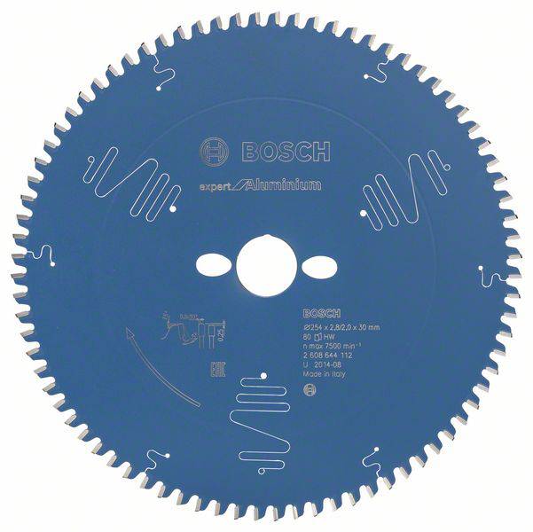 Tarcza tnąca Bosch Accessories Expert for Aluminium 254 x 30 x 2 mm 1 szt.
