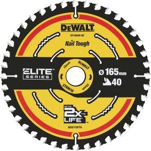 Tarcza tnąca DEWALT DEWALT – Extreme DeWALT – Kreissägeblatt – 165 mm – 40 165 x 20 x 1 mm 1 szt.