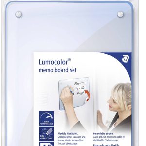 Tablica suchościeralna Staedtler STAEDTLER Lumocolor memo board set – Whiteboard (S x W) 148 mm x 210 mm