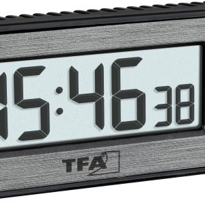 TFA Dostmann 60.2039.10 Kwarcowy Budzik szary Ilość alarmów 1 TFA Dostmann 60.2039.10 Kwarcowy Budzik szary Ilość alarmów 1