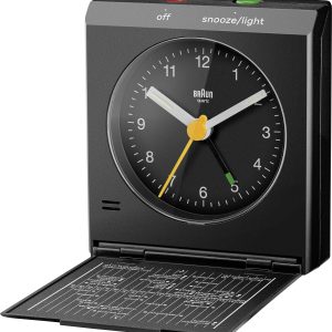 Budzik Braun BRAUN – BC 05 B Quarz Klappwecker schwarz BC05B, czarny Budzik Braun BRAUN – BC 05 B Quarz Klappwecker schwarz BC05B, czarny