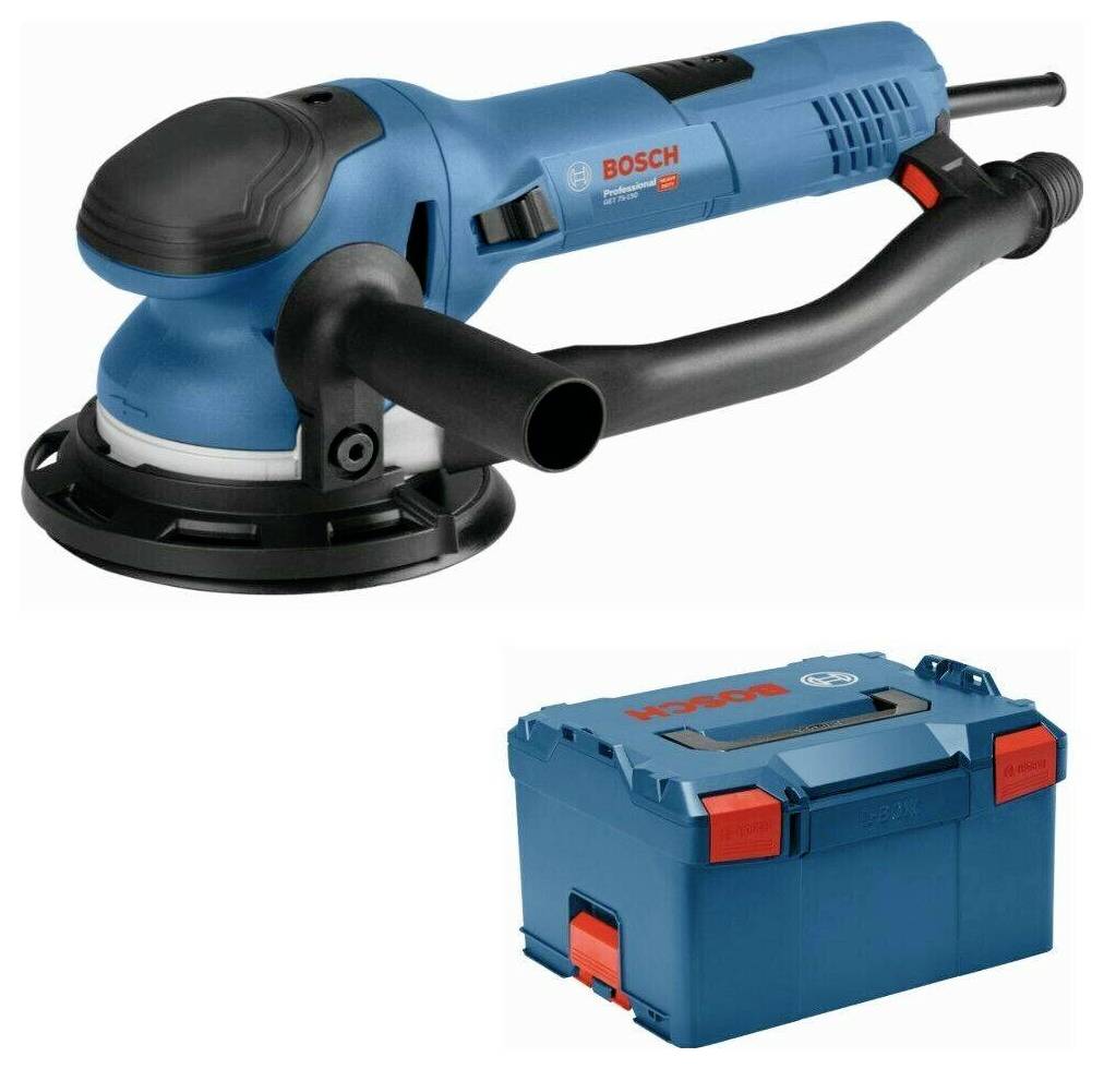 Szlifierka mimośrodowa Bosch Professional Exzenterschleifer GET 75-150 230V, Zubehör, L-BOXX 0601257101 750 W - obrazek 1