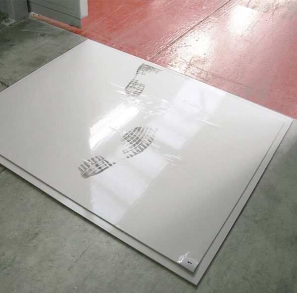 COBA Europe WC000003 Clean-Step Mata do pomieszczeń czystych (D x S x W) 0.76 m x 0.6 m x 6.5 mm wewnątrz biały