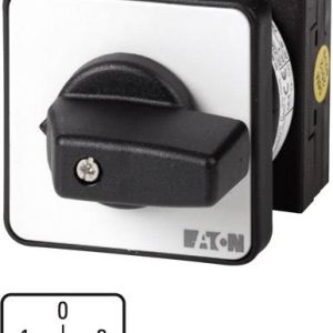 Przełącznik krzywkowy 20 A 2 x 60 ° szary, czarny Eaton T0-2-8211/E 22234 1 szt.