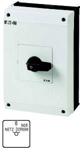 Przełącznik krzywkowy 63 A 2 x 60 ° szary, czarny Eaton T5B-4-8902/I4 207237 1 szt.
