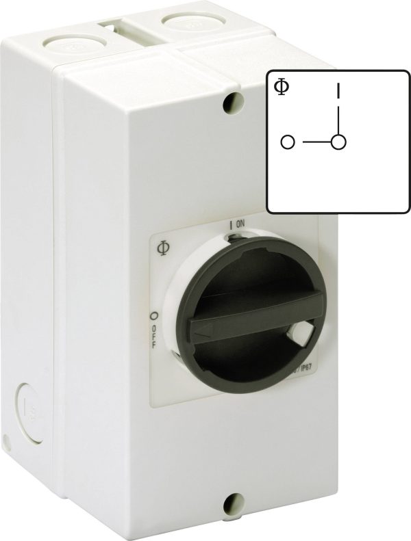 Przełącznik w obudowie Kraus & Naimer KG10 T106/40 KS51V, 6-Pin