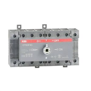 ABB OT63F4C Przełącznik zmiany kierunku zamykany 63 A 750 V czarny 1 szt. sztuka ABB OT63F4C Przełącznik zmiany kierunku zamykany 63 A 750 V czarny 1 szt. sztuka