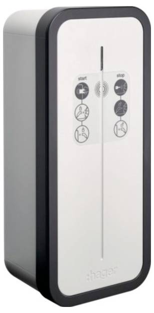 Stacja ładowania samochodów elektrycznych Hager XEV1R22T2ER, XEV1R22T2ER, Typ 2, 22 kW
