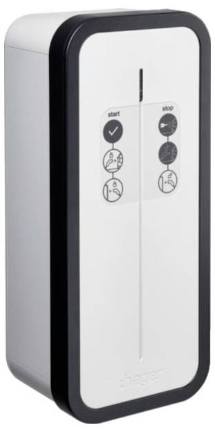 Stacja ładowania samochodów elektrycznych Hager XEV1K22T2S, XEV1K22T2S, Typ 2, 22 kW
