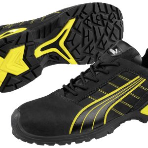 PUMA Safety Sicherheitshalbschuh S3 AMSTERDAM Gr.47 schwarz/gelb, Nubukleder, Alukappe 642710-47 Obuwie ochronne S3 Rozm PUMA Safety Sicherheitshalbschuh S3 AMSTERDAM Gr.47 schwarz/gelb, Nubukleder, Alukappe 642710-47 Obuwie ochronne S3 Rozm