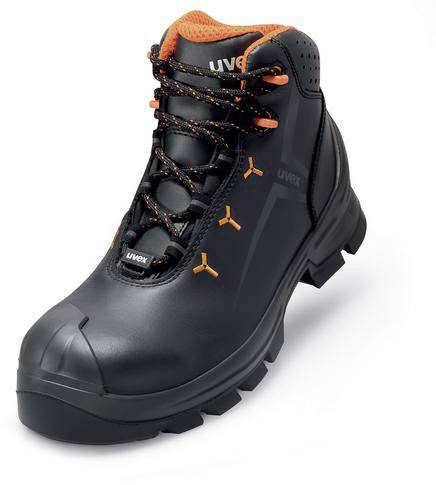 uvex 2 MACSOLE® 6523243 ESD Buty ochronne S3 Rozmiar buta (EU): 43 czarny, pomarańczowy 1 par(a)