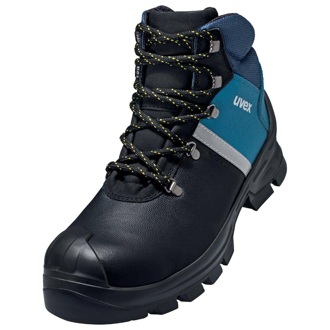 uvex 2 construction 6513242 Buty ochronne S3 Rozmiar buta (EU): 42 czarny, niebieski 1 par(a) - obrazek 1