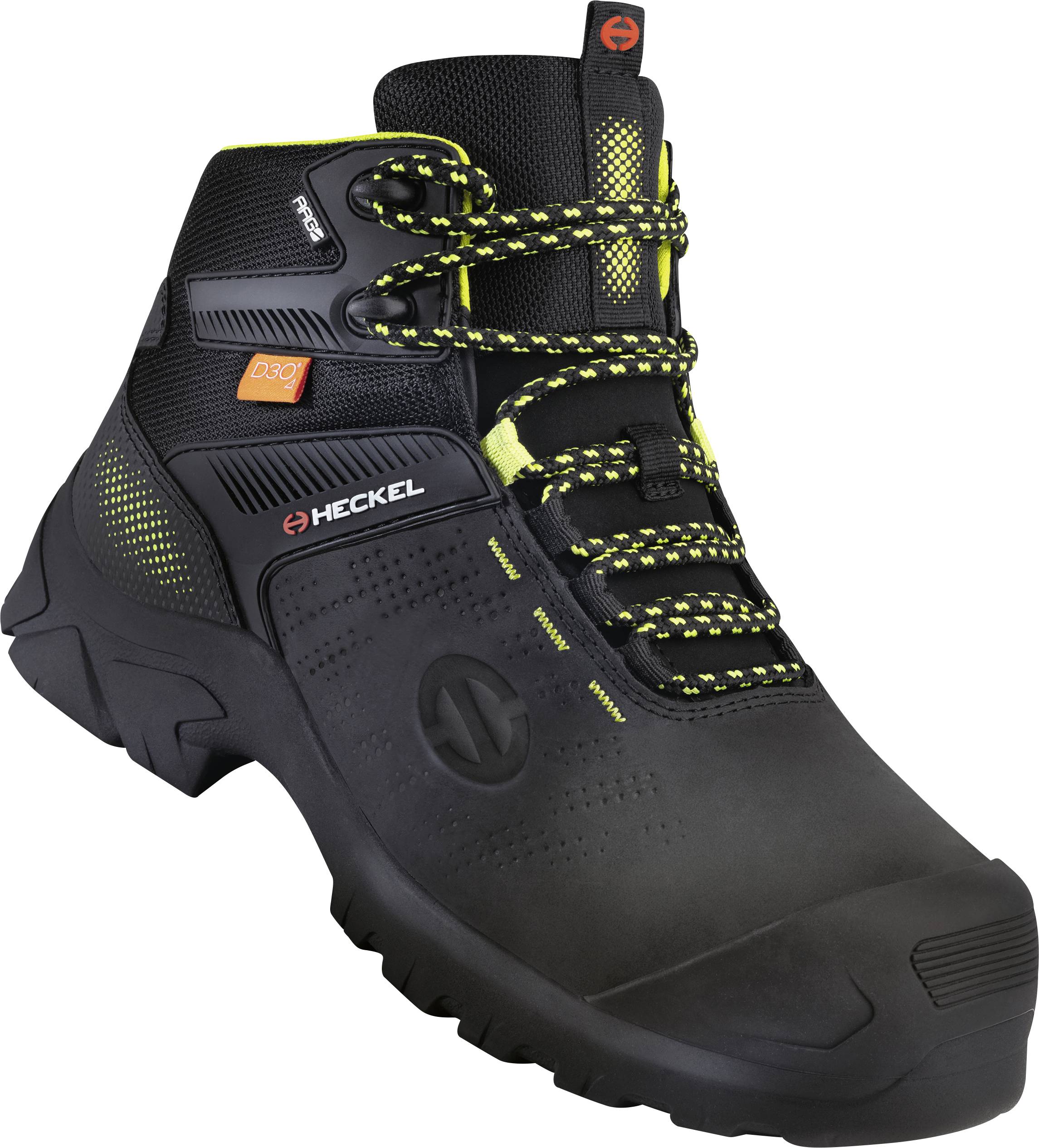 Heckel MACCROSSROAD 3.0 S3 HIGH META 6735345 Buty ochronne S3 Rozmiar buta (EU): 45 czarny 1 par(a) - obrazek 1