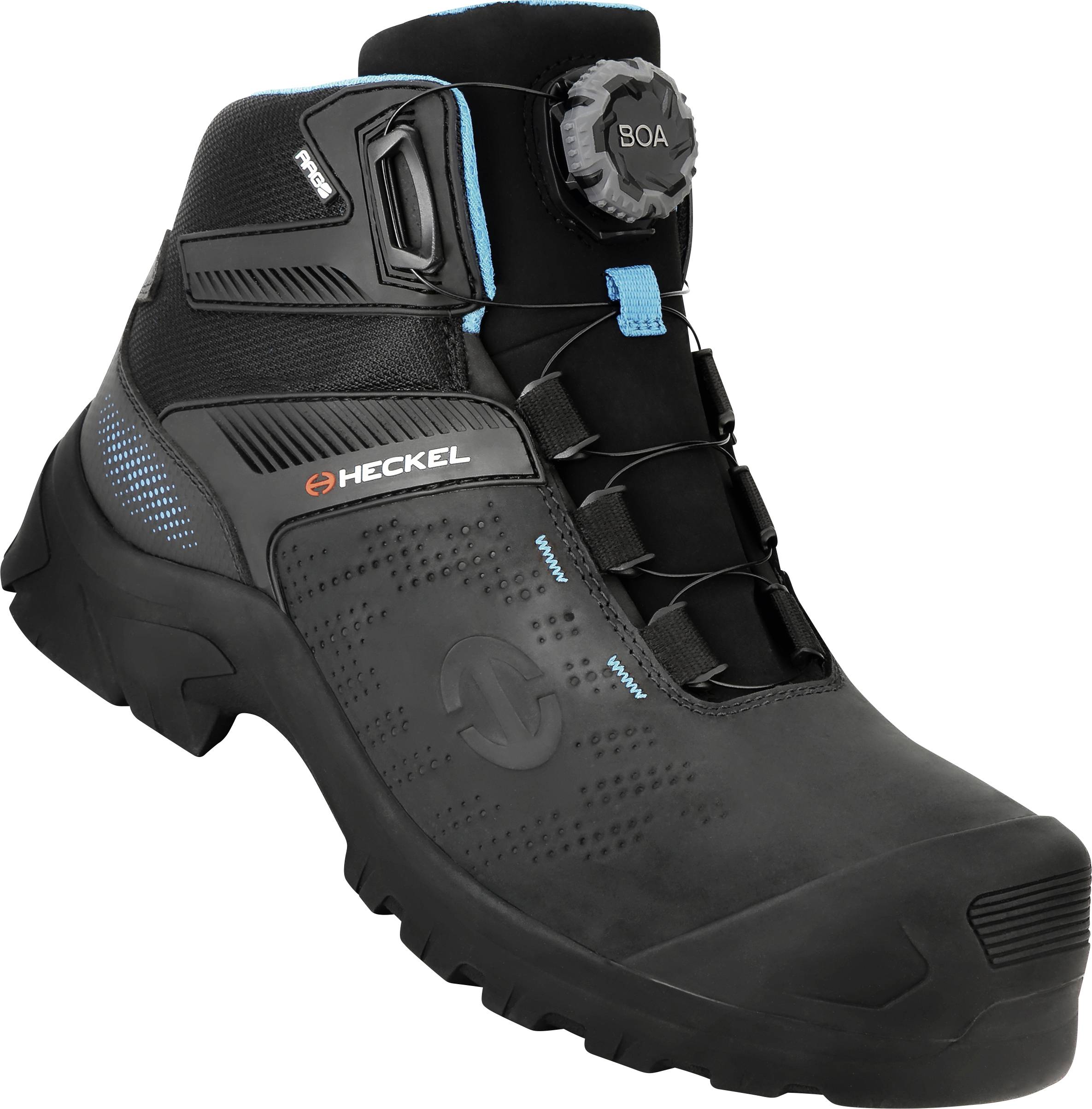 Heckel MACCROSSROAD 3.0 S3 HIGH BOA 6736342 Buty ochronne S3 Rozmiar buta (EU): 42 czarny, żółty 1 par(a) - obrazek 1