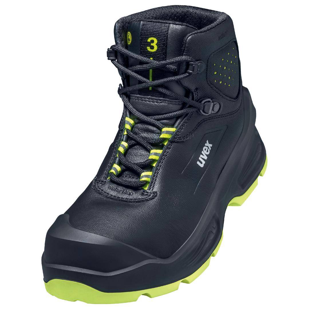 uvex 3 6872343 Buty ochronne S3 Rozmiar buta (EU): 43 czarny, żółty 1 par(a) - obrazek 1